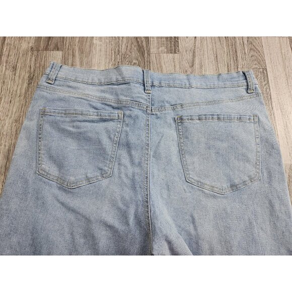 Gloria Vanderbilt Amanda Jeans Womens 16 Cropped Denim All Around Slimming - Picture 3 of 12